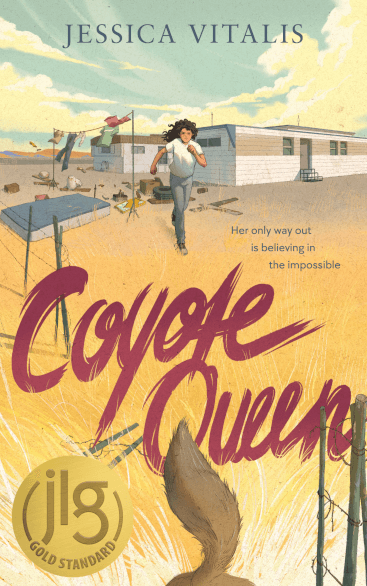 Imagen de la portada del libro 'Coyote Queen' de Jessica Vitalis.